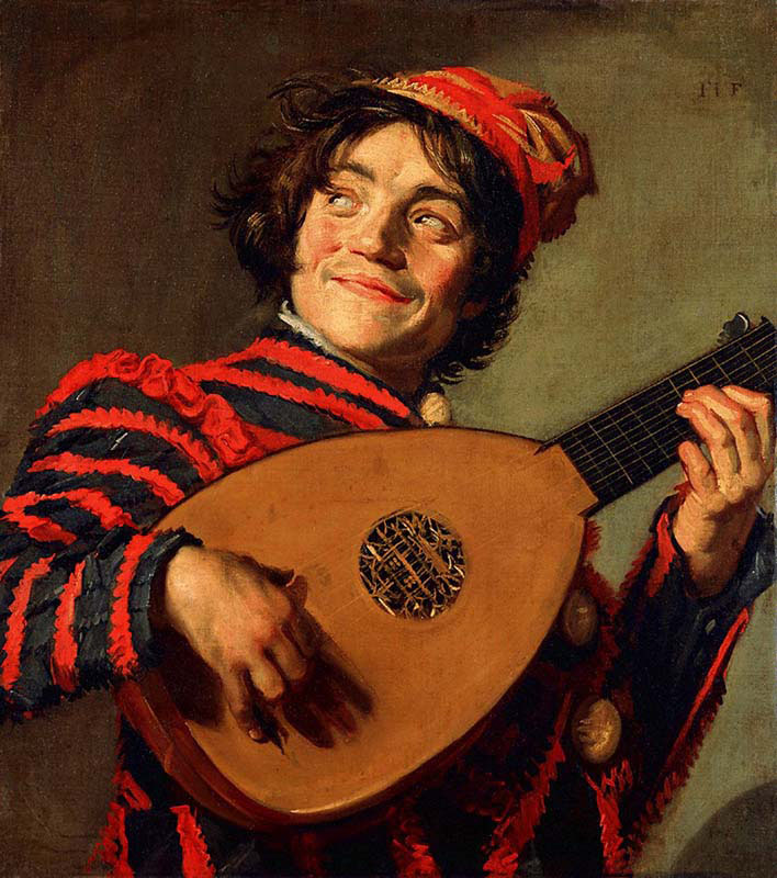 Jester with a Lute